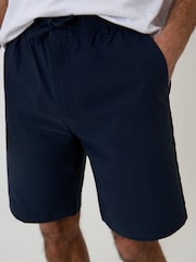 Threadbare Blue Elasticated Waist Stretch Chino Shorts - Image 4 of 4