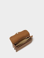 Osprey London Brown The Marlow Leather Shoulder Bag - Image 6 of 7