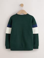 Zelená - Crew Neck Sweatshirt (3-16yrs) - Obrázek 2 z 4