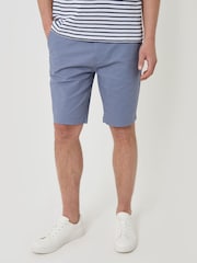 Blå - Threadbare Chino Shorts med belte - Bilde 3 av 4