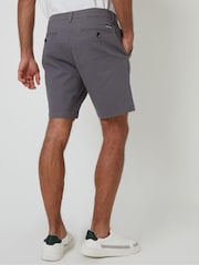 Threadbare Grey Stretch Chino Shorts - Image 2 of 4