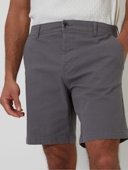 Threadbare Grey Stretch Chino Shorts - Image 4 of 4