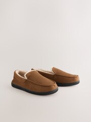 Tan Brown Apron Slippers - Image 1 of 6