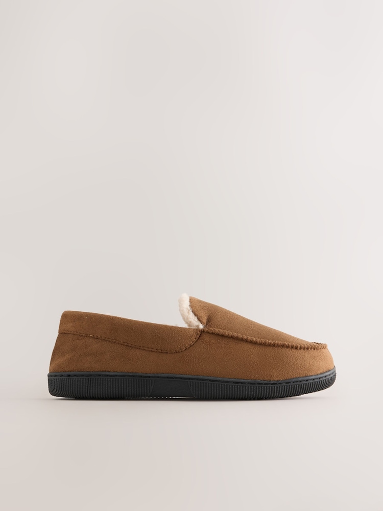 Tan Brown Apron Slippers - Image 2 of 6 Tan Brown Apron Slippers - Image 2 of 6