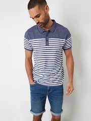 Threadbare Blue Denim Shorts - Image 4 of 4