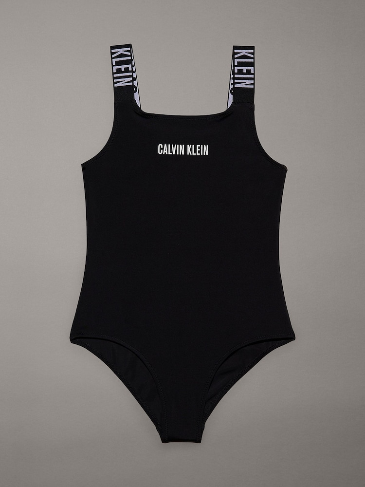 Calvin Klein Black Intense Power Swimsuit - Image 1 of 2