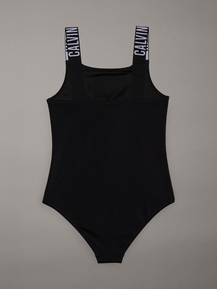 Calvin Klein Black Intense Power Swimsuit - Image 2 of 2