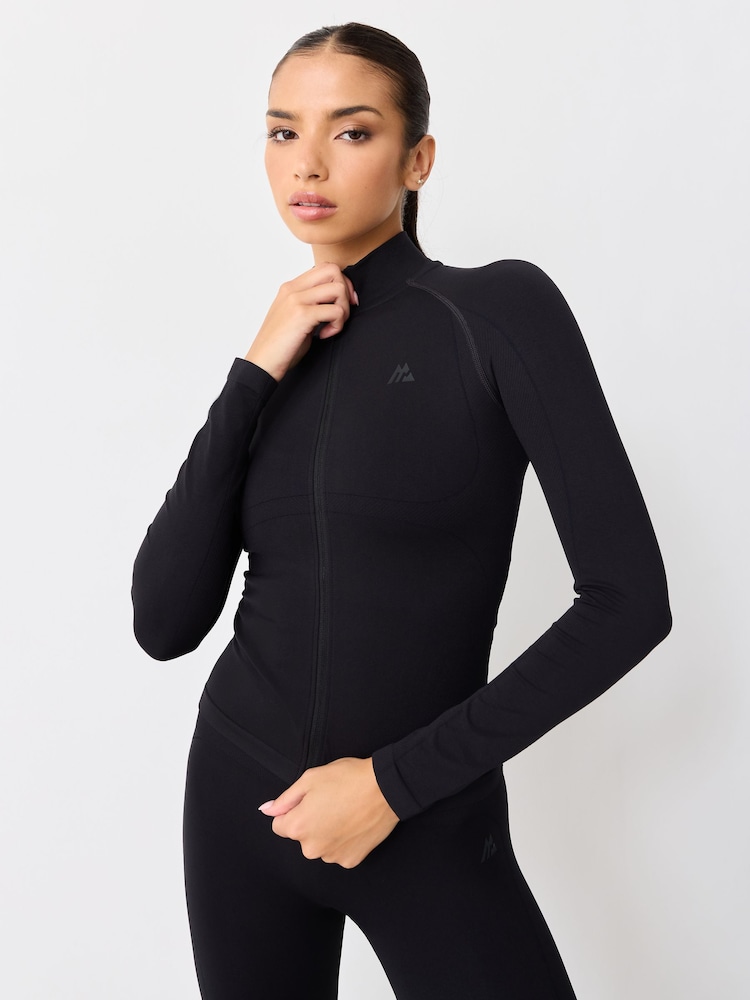 Montirex Black Form Full Zip Jacket - Image 1 of 4