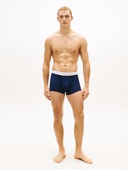 Tommy Hilfiger Blue Underwear Trunks 3 Pack - Image 4 of 6