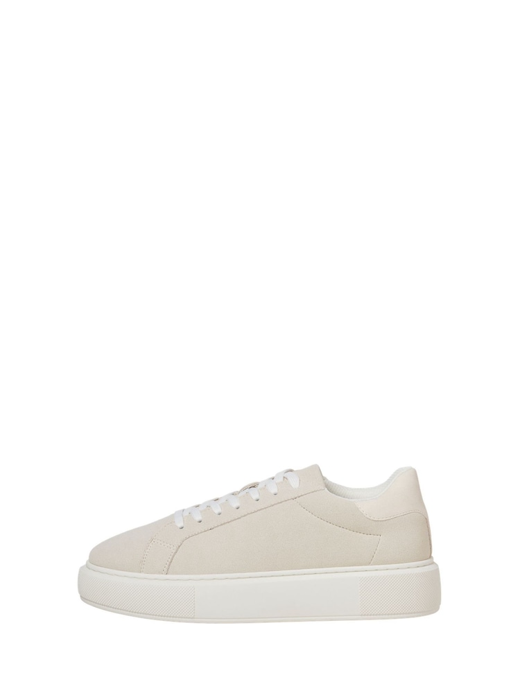JACK & JONES Cream Chunky Sole Trainers - Image 1 of 4 JACK & JONES Cream Chunky Sole Trainers - Image 1 of 4