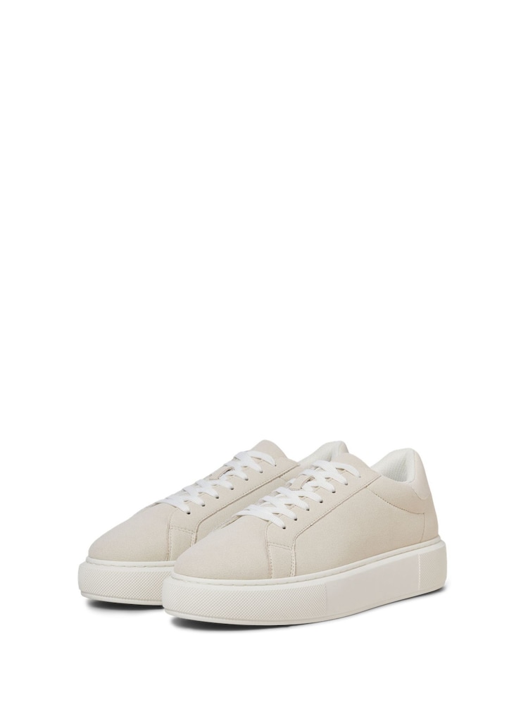 JACK & JONES Cream Chunky Sole Trainers - Image 2 of 4 JACK & JONES Cream Chunky Sole Trainers - Image 2 of 4