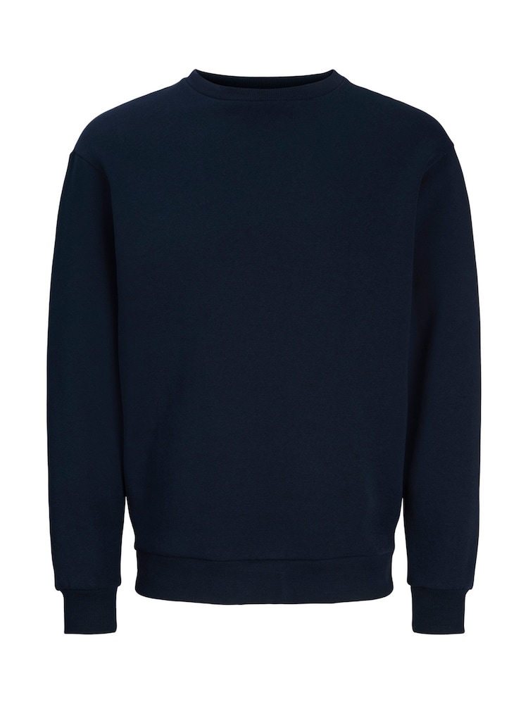 أزرق - سترة رياضية بحافة رقبة مستديرة من Jack & Jones - صورة 6 من 6