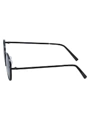 JACK & JONES Grey Round Tortoise Shell Sunglasses - Image 2 of 2