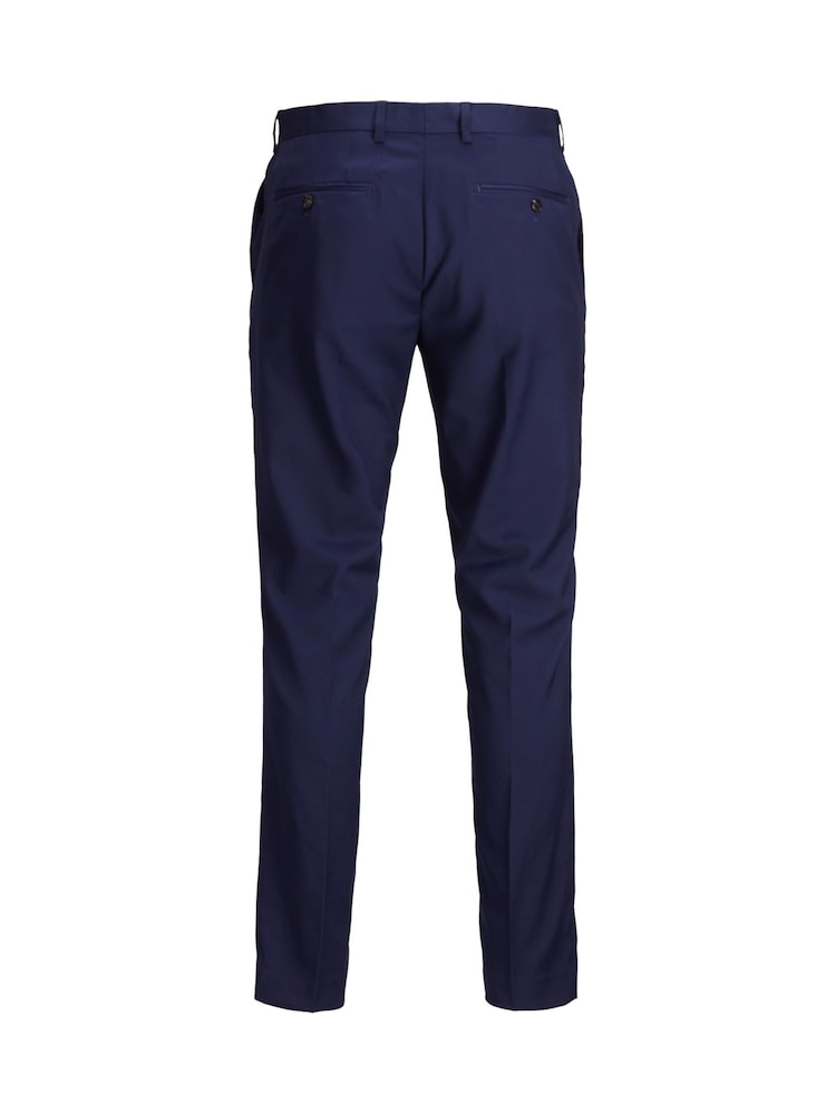 JACK & JONES Blue Super Slim Fit Suit Trousers - Image 6 of 6