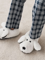 Blanco/Negro - Pantuflas de Snoopy 3D - Imagen 1 de 8