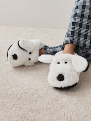 Blanco/Negro - Pantuflas de Snoopy 3D - Imagen 3 de 8