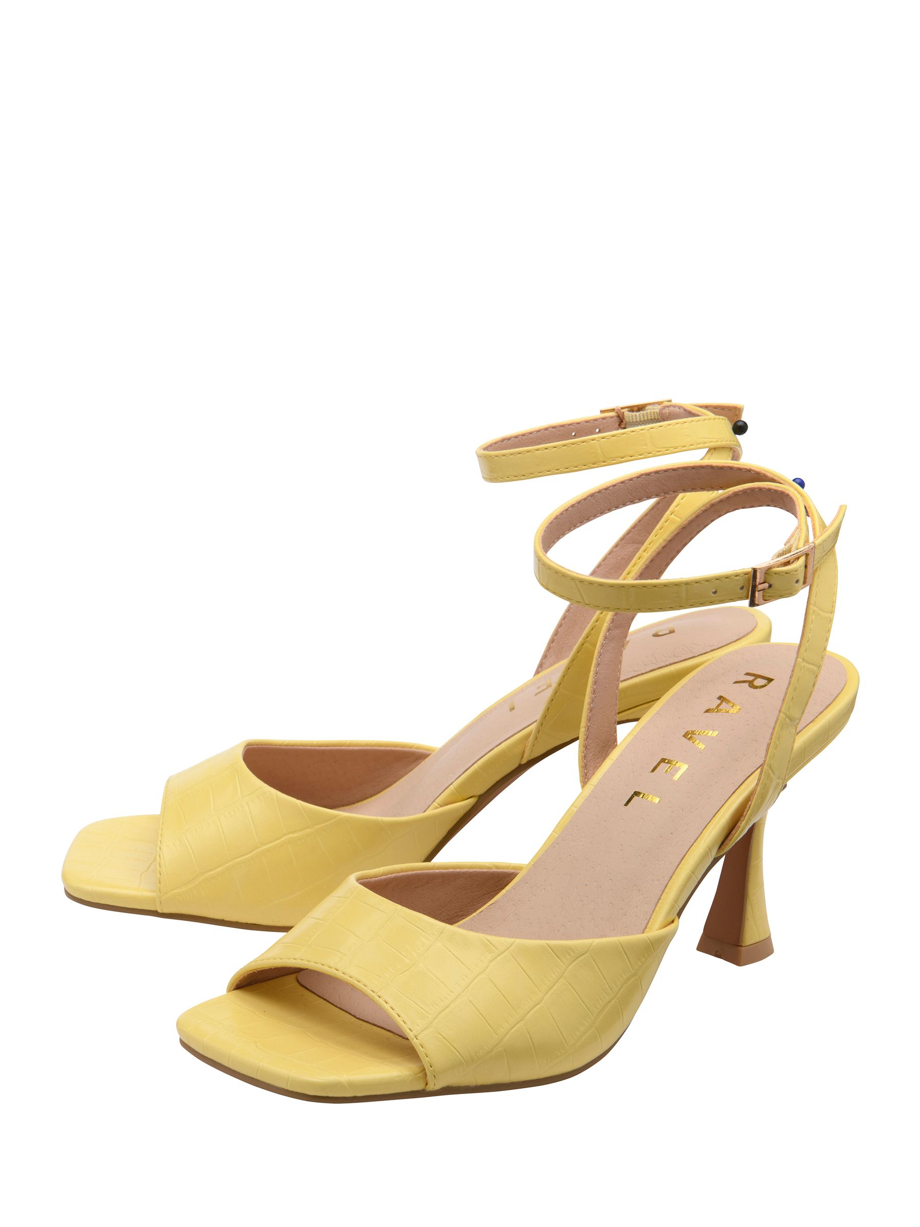 Buy Ravel Yellow Ankle Strap Sandals from Next Netherlands