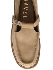 Ravel Natural Suede Slip-On Shoes - Image 4 of 4