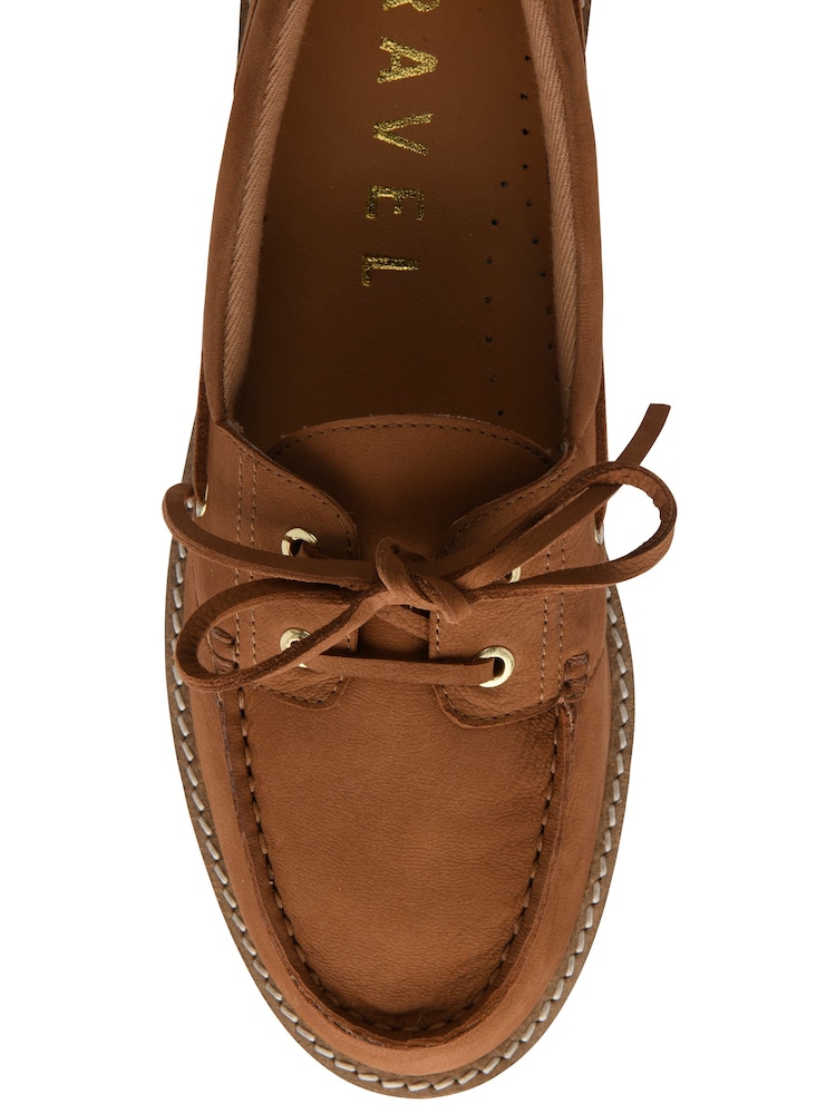 Ravel Brown Slip-On Shoes - Image 4 of 4 Ravel Brown Slip-On Shoes - Image 4 of 4