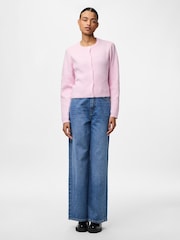 PIECES Cardigan cu mânecă lungă cu gât rotund - Imaginea 1 din 5