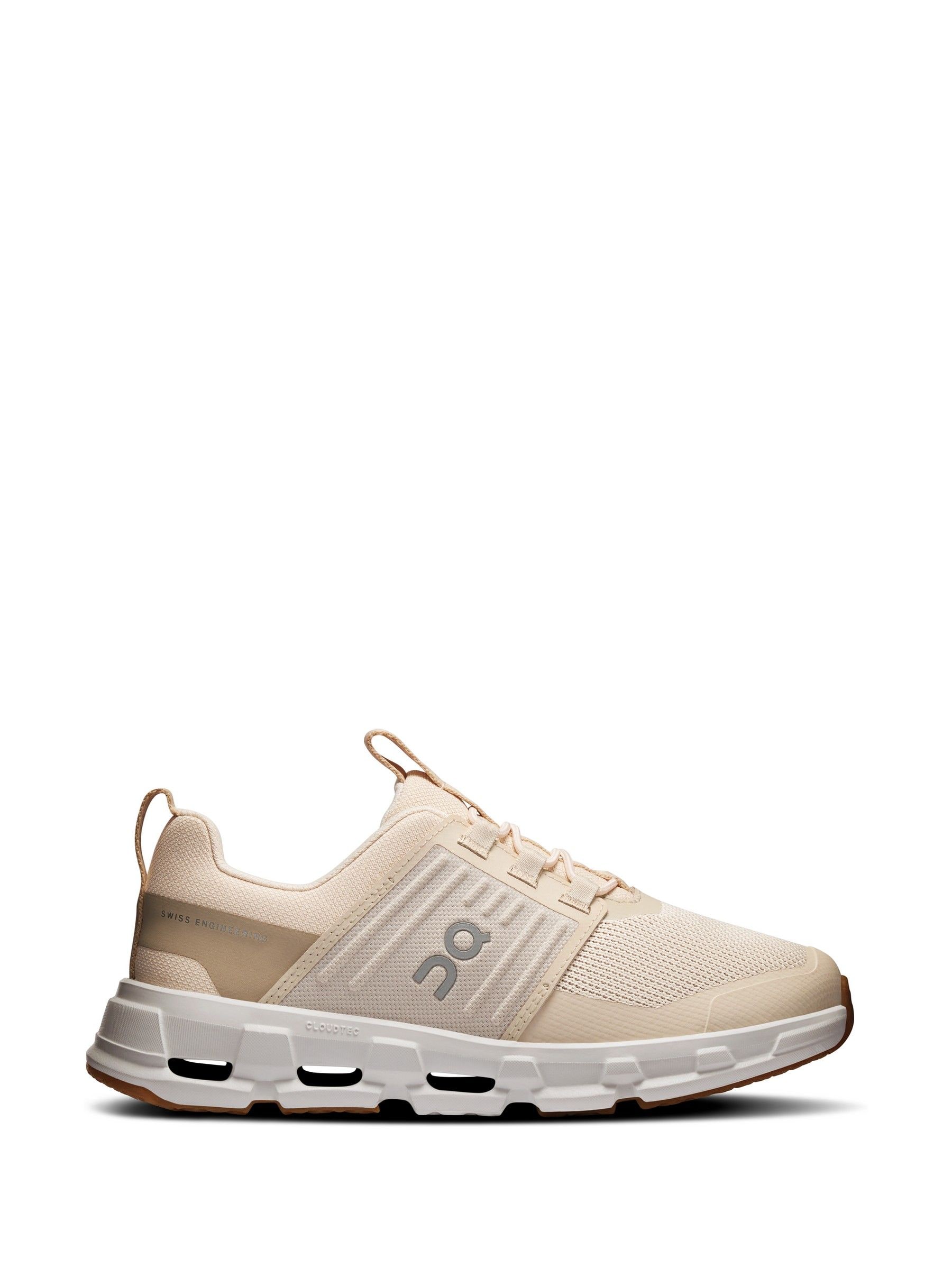 On Unisex Kids Cream Cloudswift Running Trainers - Image 1