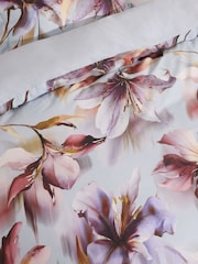 Lipsy Blue Lilliana Floral 200 Thread Count Cotton Sateen Bedset - Image 3 of 4