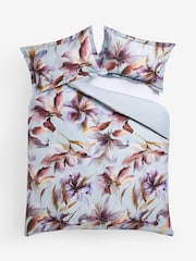 Lipsy Blue Lilliana Floral 200 Thread Count Cotton Sateen Bedset - Image 5 of 5