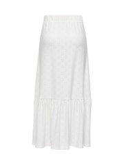 JDY Embroidery Anglaise Detail Maxi Skirt - Slika 5 od 5