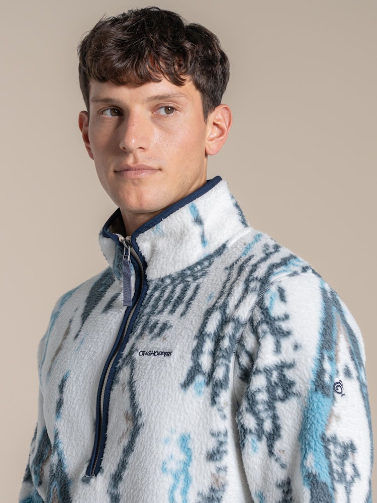 Craghoppers Tatton Half Zip Grey Fleece - Image 5 of 5