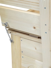 Charles Bentley Brown Certified Wood Sand Pit with Bench - Image 5 of 6