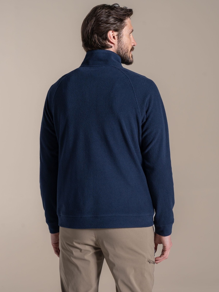 צבע כחול - פליז עם חצי רוכסן, דגם Charlston - תמונה 2 מתוך 4 צבע כחול - פליז עם חצי רוכסן, דגם Charlston - תמונה 2 מתוך 4