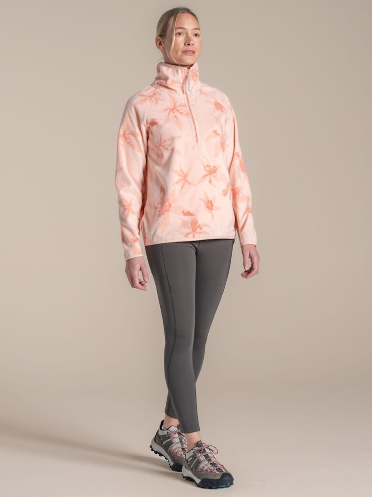 Craghoppers National Trust Reedmace rosa fleecejakke med glidelås - Bilde 1 av 5