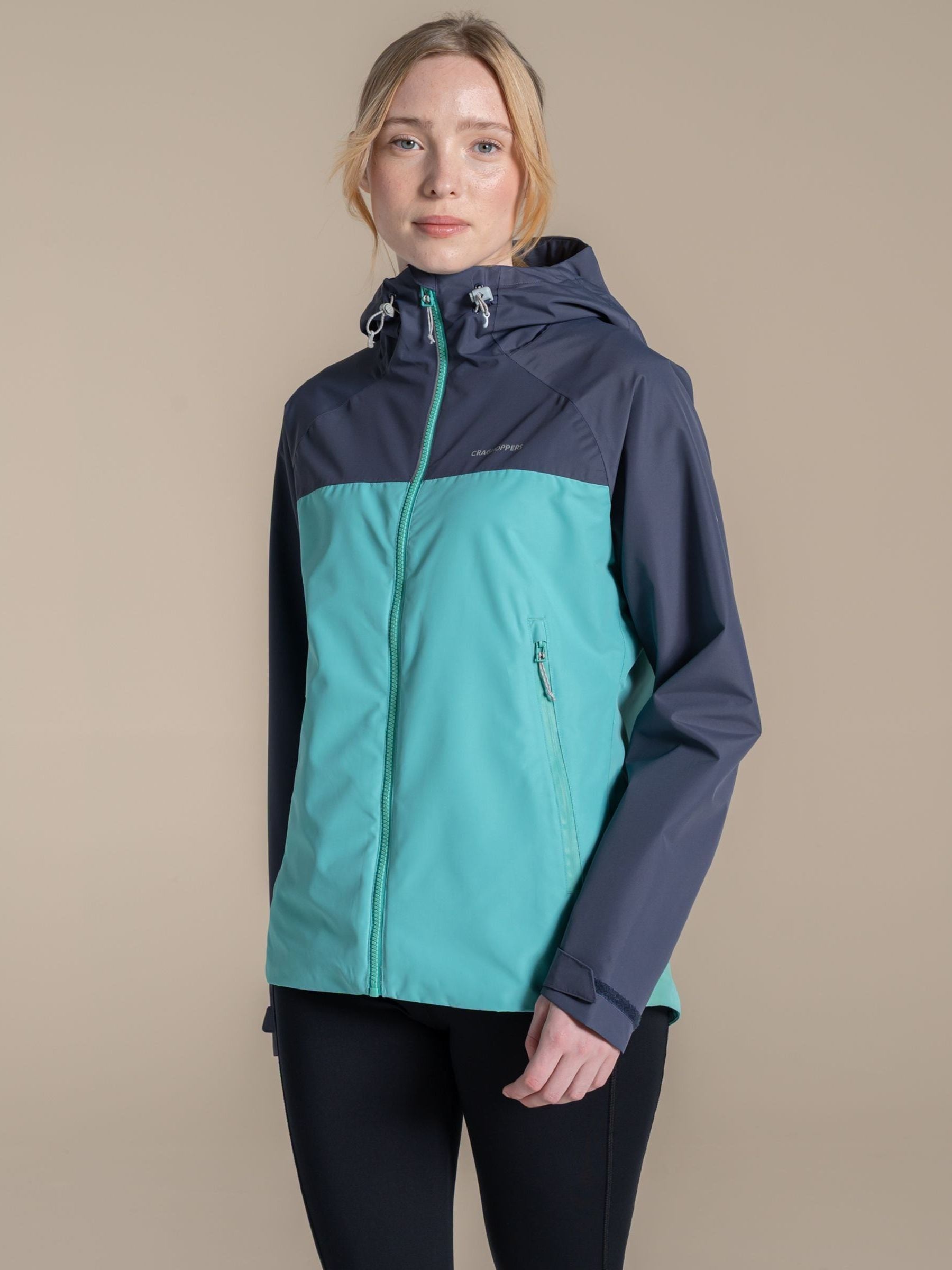 Craghoppers Women's Vanth Waterproof Shell Jacket - Glzdaq/Anthr - 20 - Image 5