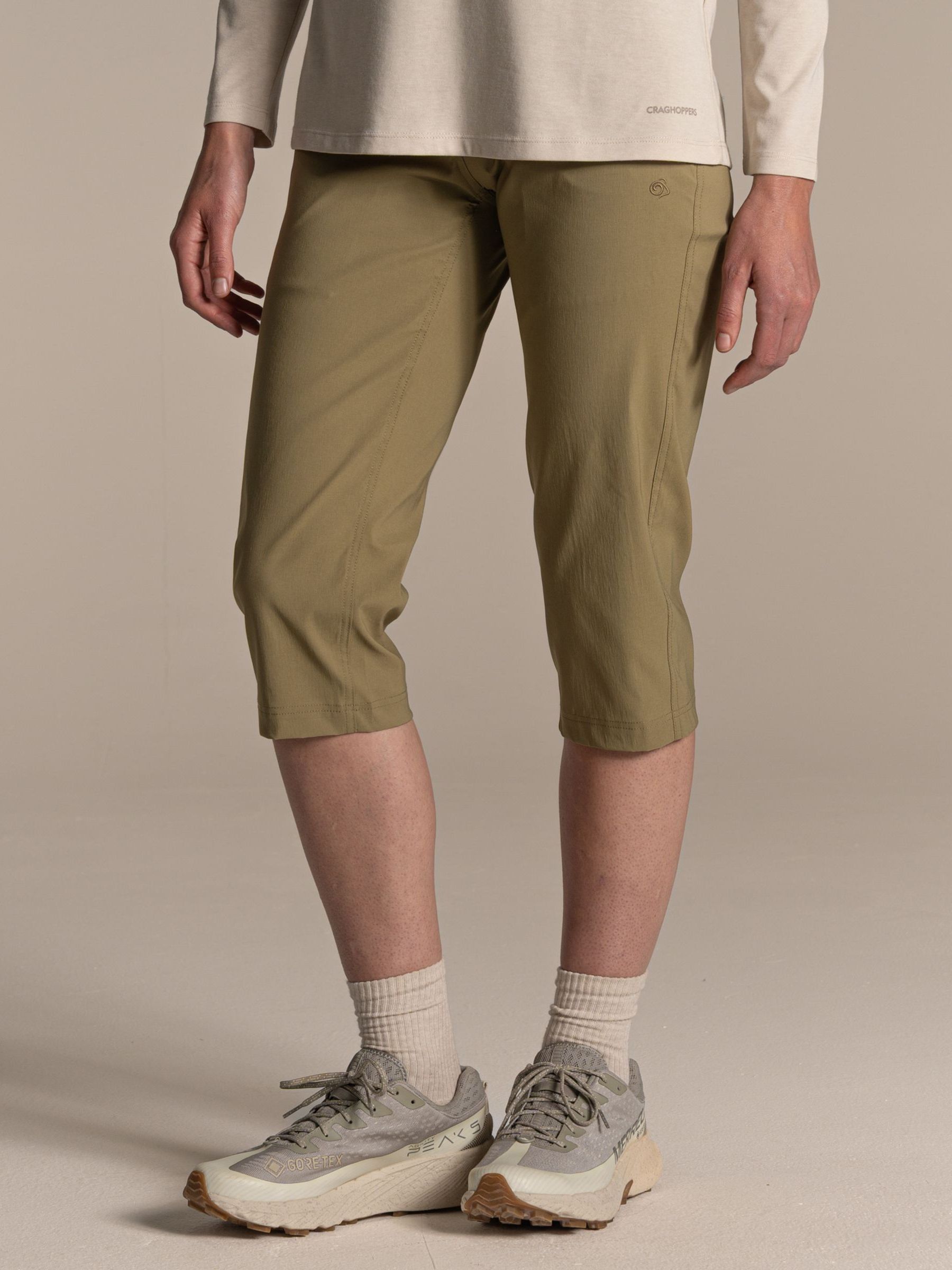 Craghoppers Women's Green Kiwi Pro Iii Cropped Trousers Size: 16 - Image 3