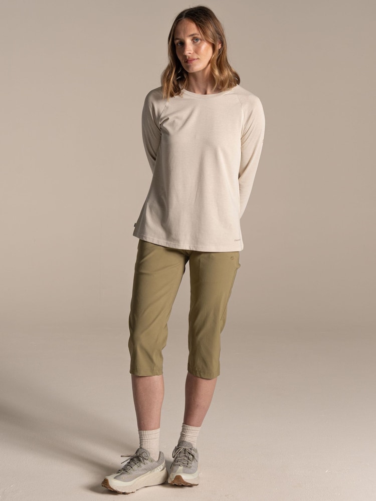 Craghoppers Green Kiwi Pro Cropped Trousers - Image 2 of 6