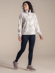 Craghoppers National Trust Reedmace Half Zip Grey Fleece - صورة 1 من 6