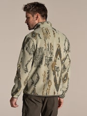 Craghoppers Tatton Half Zip Green Fleece - Image 2 of 5