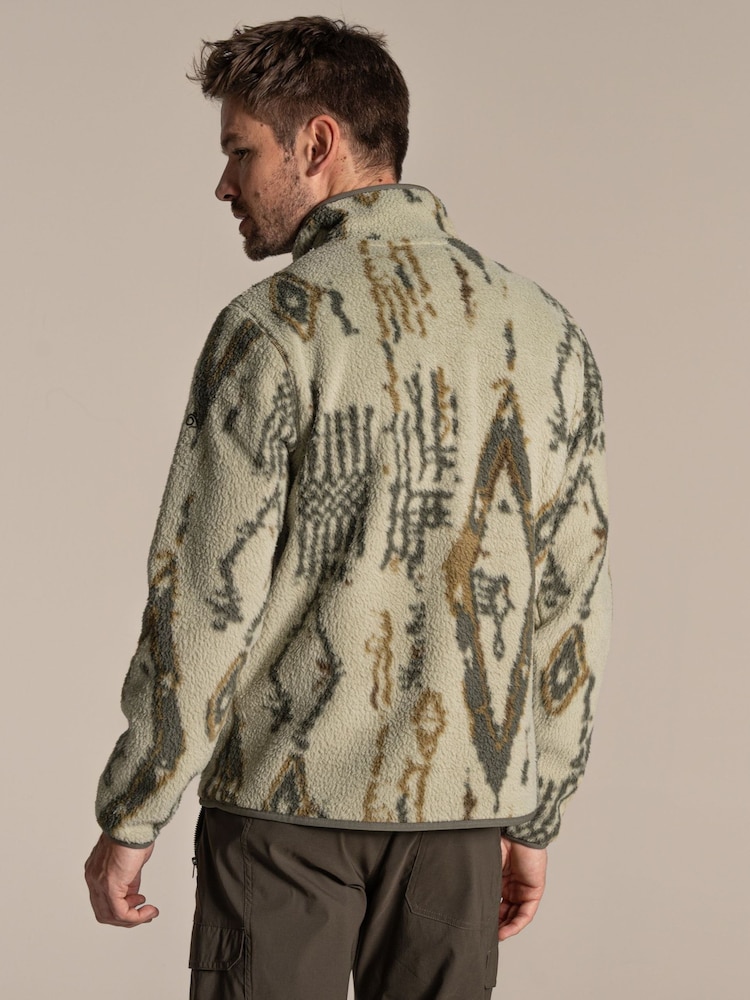 Craghoppers Tatton Half Zip Green Fleece - Image 2 of 5