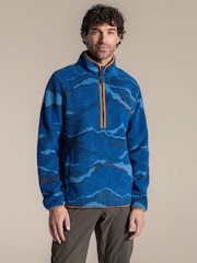 Craghoppers National Trust Rawthey Half Zip Blue Fleece - Image 1 of 6