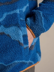 Craghoppers National Trust Rawthey Half Zip Blue Fleece - Image 4 of 6
