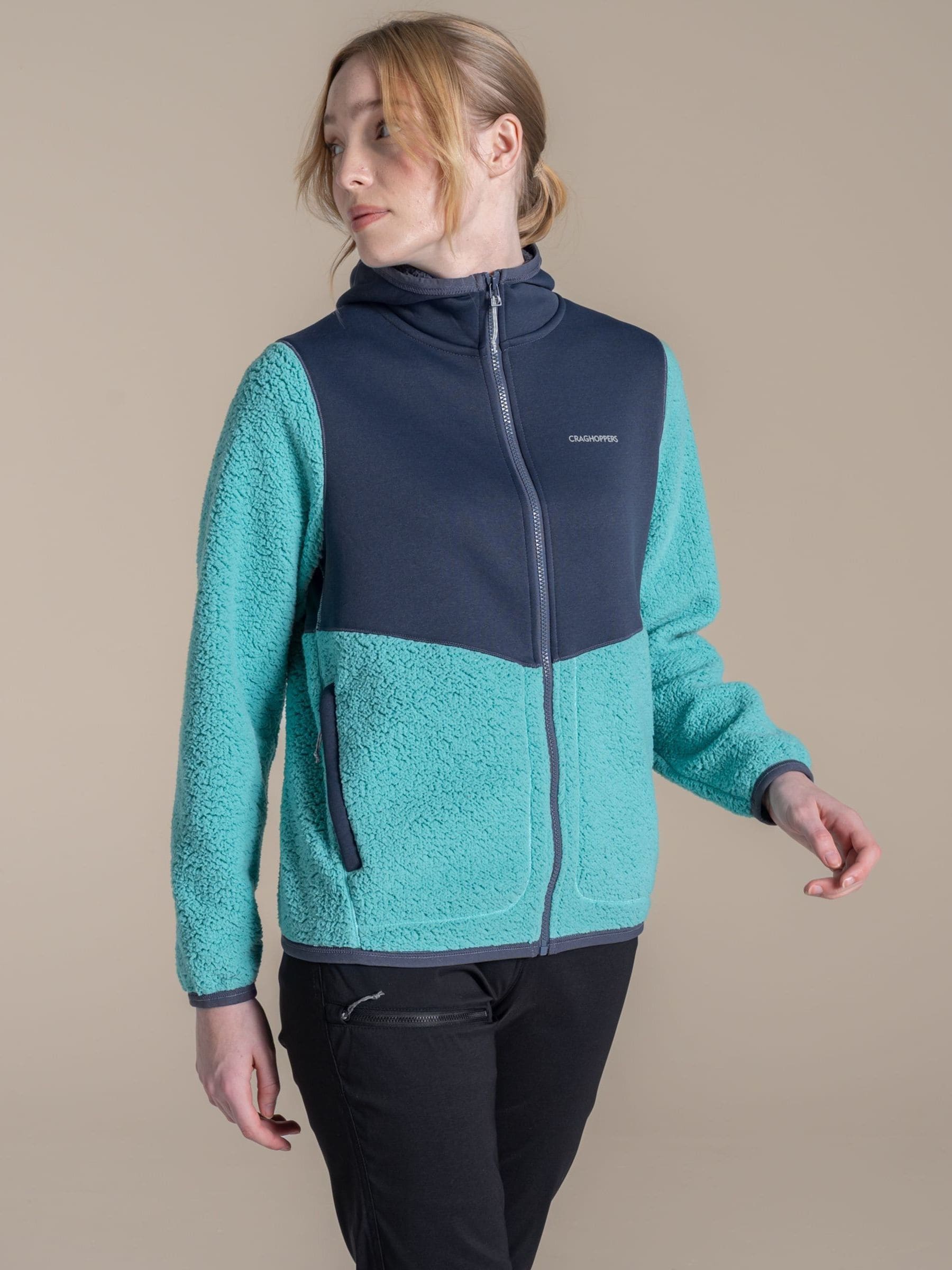 Craghoppers Women's Blue Telesto Hooded Jacket Size: 16 - Image 6