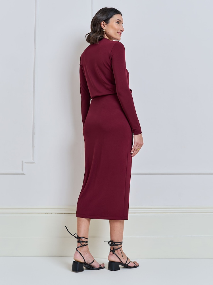 Seraphine Premium Maternity Jersey Midi Dress - Slika 5 od 5