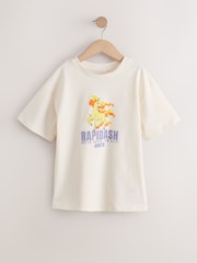 Ecru Pokemon License Oversized T-Shirt (4-16yrs) - Image 1 of 3