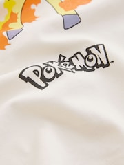 Ecru - Pokemon-Lizenz-Übergroßes-T-Shirt (4–16Jahre) - Bild 4 von 4