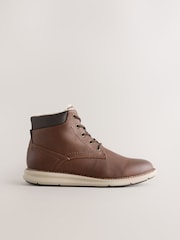 Tan Brown Borg Lined Casual Boots - Image 4 of 8