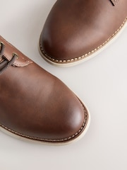 Tan Brown Borg Lined Casual Boots - Image 6 of 8