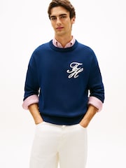 Tommy Hilfiger Cotton Knit Sweater - Image 1 of 5