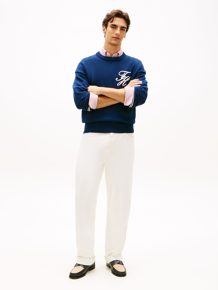 Tommy Hilfiger Cotton Knit Sweater - Image 2 of 5