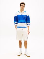 Tommy Hilfiger Blue Striped Rugby Shirt - Image 2 of 5