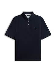 Tommy Hilfiger Blue Short Sleeve Polo Shirt - Image 5 of 5